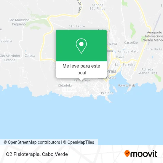 O2 Fisioterapia mapa