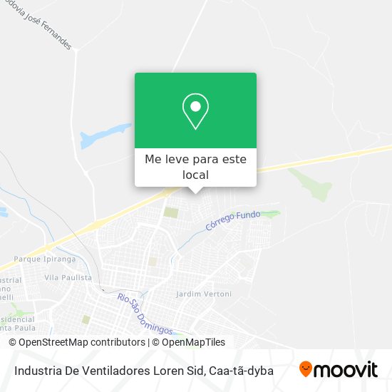 Industria De Ventiladores Loren Sid mapa