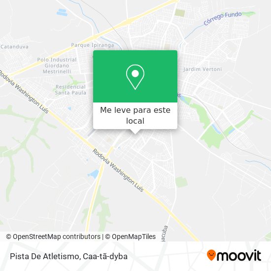 Pista De Atletismo mapa