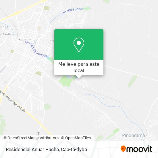 Residencial Anuar Pachá mapa
