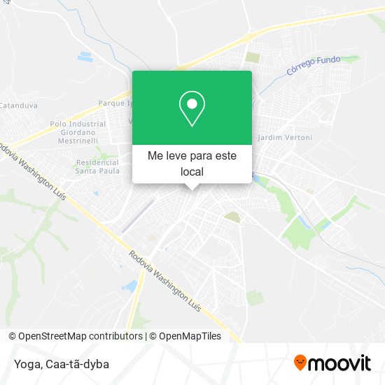 Yoga mapa