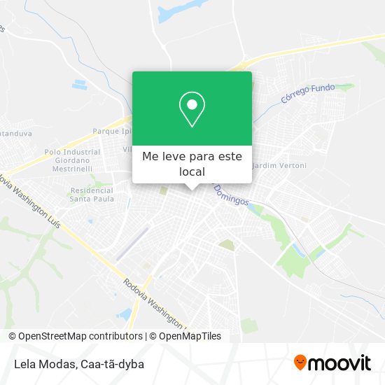 Lela Modas mapa
