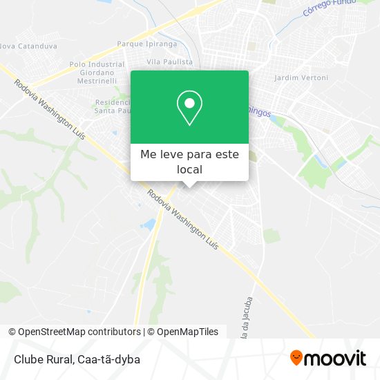 Clube Rural mapa