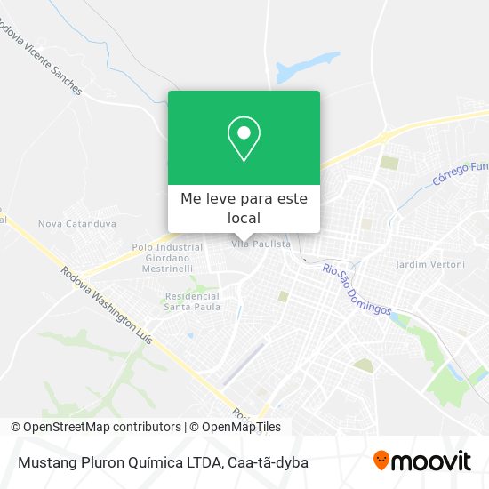 Mustang Pluron Química LTDA mapa