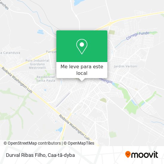 Durval Ribas Filho mapa