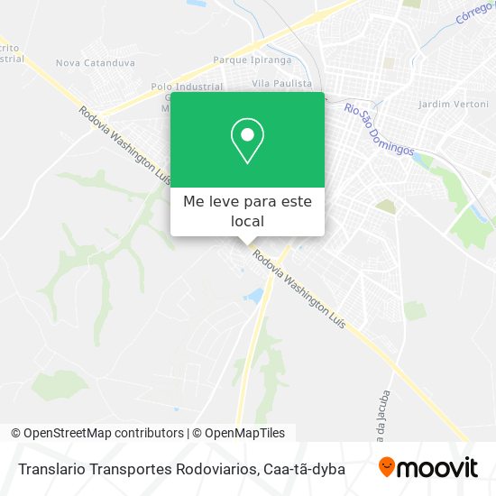 Translario Transportes Rodoviarios mapa