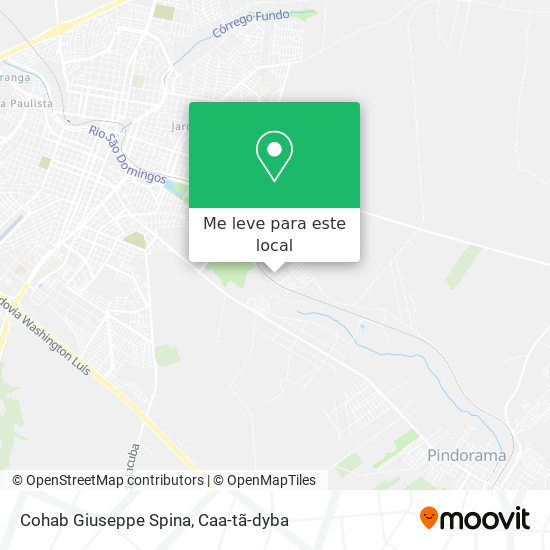 Cohab Giuseppe Spina mapa