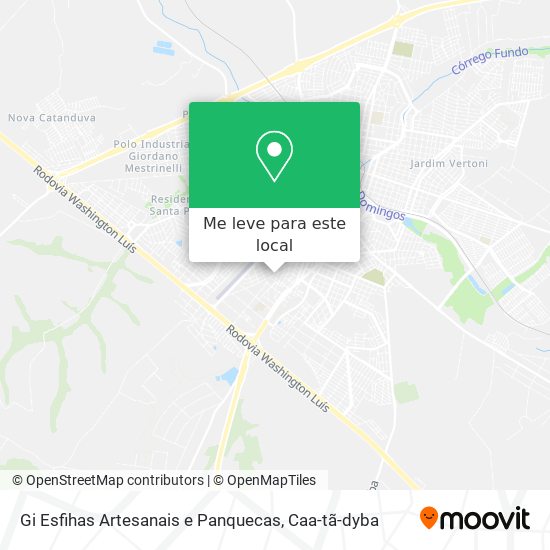 Gi Esfihas Artesanais e Panquecas mapa
