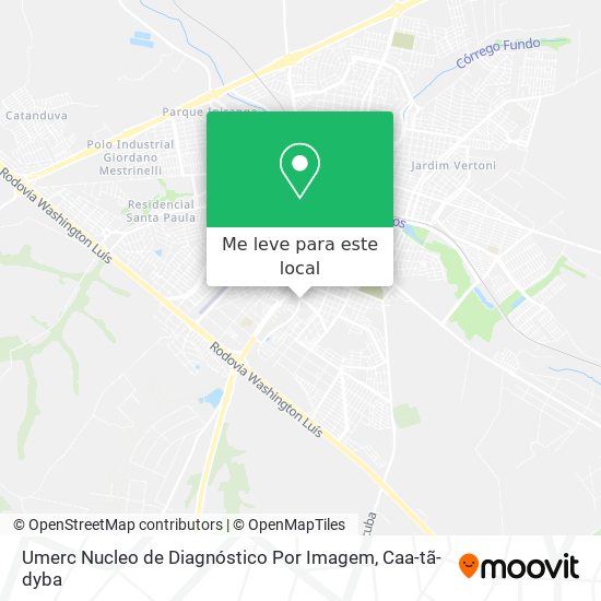 Umerc Nucleo de Diagnóstico Por Imagem mapa