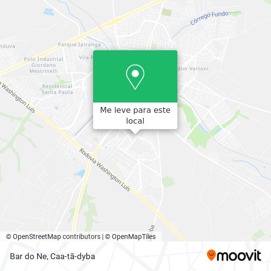 Bar do Ne mapa