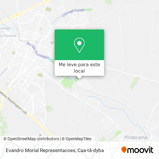 Evandro Morial Representacoes mapa
