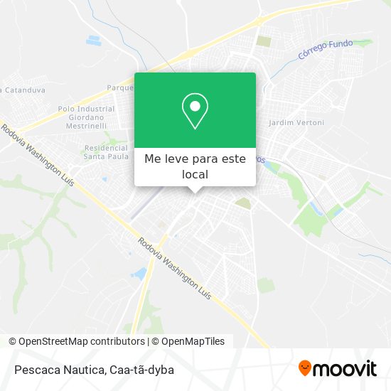 Pescaca Nautica mapa