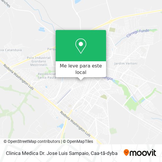 Clinica Medica Dr. Jose Luis Sampaio mapa
