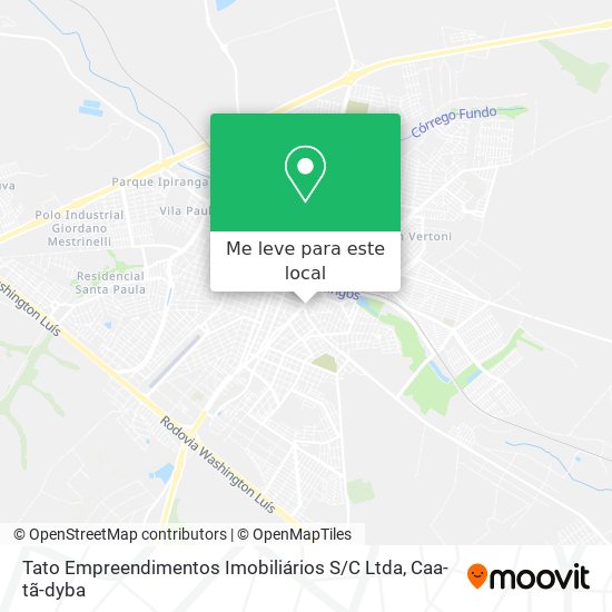 Tato Empreendimentos Imobiliários S / C Ltda mapa