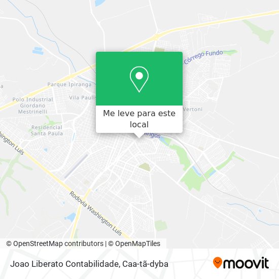 Joao Liberato Contabilidade mapa