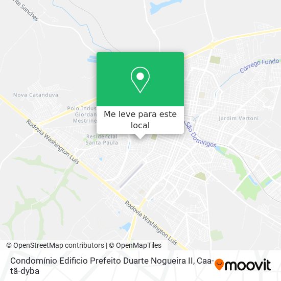 Condomínio Edificio Prefeito Duarte Nogueira II mapa