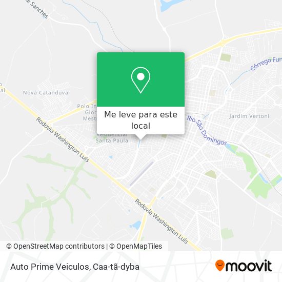 Auto Prime Veiculos mapa