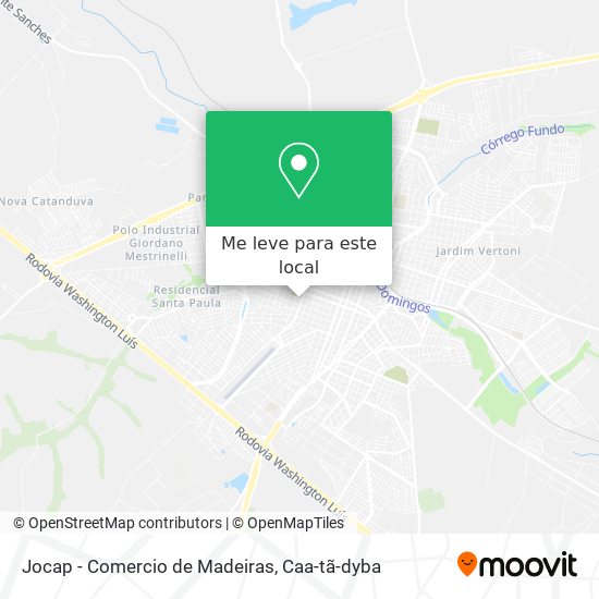 Jocap - Comercio de Madeiras mapa