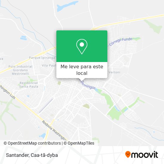 Santander mapa