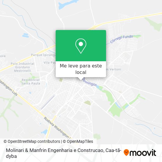 Molinari & Manfrin Engenharia e Construcao mapa