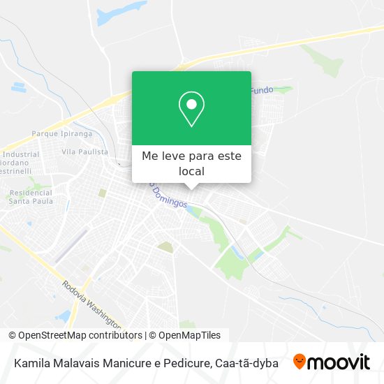 Kamila Malavais Manicure e Pedicure mapa