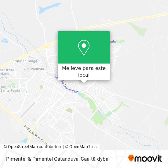 Pimentel & Pimentel Catanduva mapa