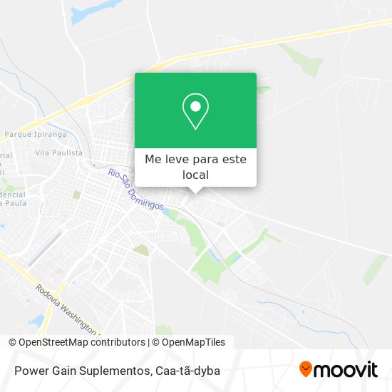 Power Gain Suplementos mapa