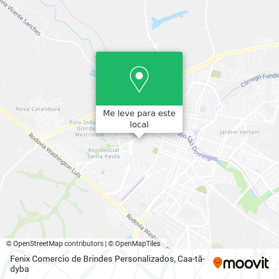 Fenix Comercio de Brindes Personalizados mapa
