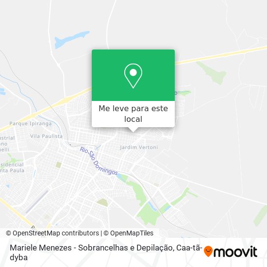 Mariele Menezes - Sobrancelhas e Depilação mapa