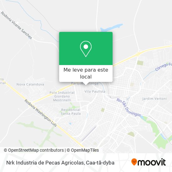 Nrk Industria de Pecas Agricolas mapa