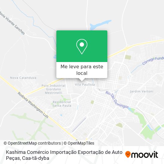 Kashima Comércio Importação Exportação de Auto Peças mapa