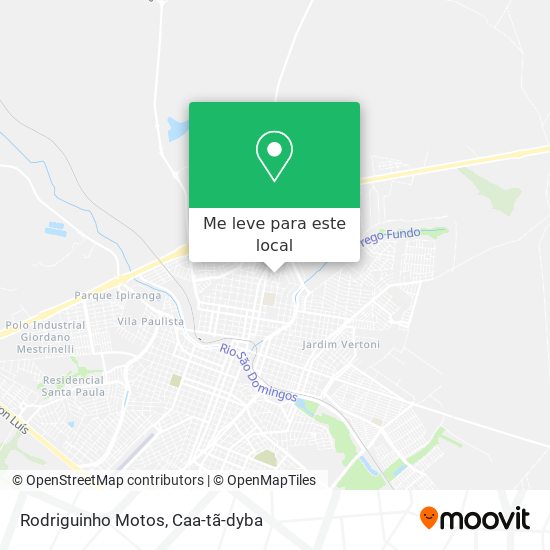 Rodriguinho Motos mapa