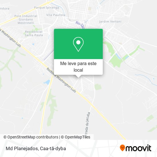 Md Planejados mapa