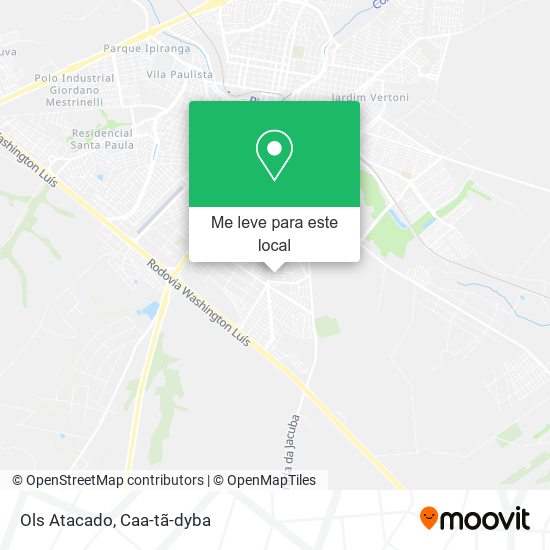 Ols Atacado mapa