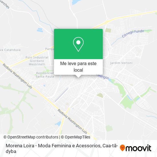 Morena Loira - Moda Feminina e Acessorios mapa