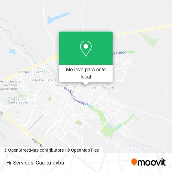 Hr Servicos mapa