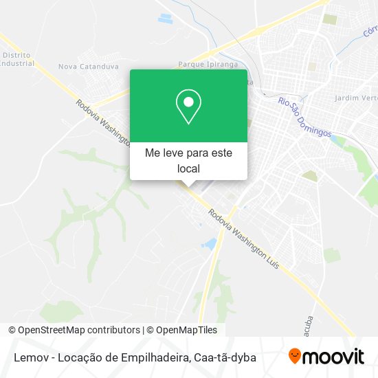 Lemov - Locação de Empilhadeira mapa