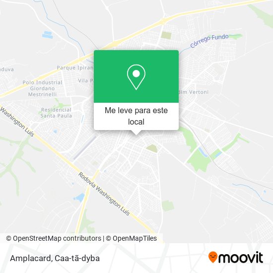 Amplacard mapa