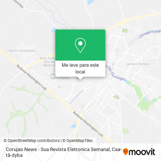 Corujao News - Sua Revista Eletronica Semanal mapa