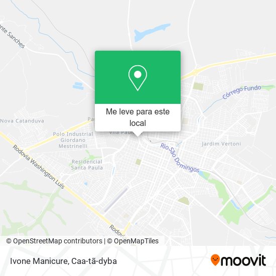 Ivone Manicure mapa