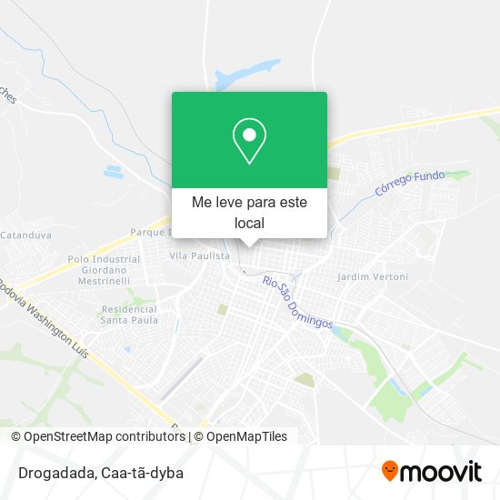 Drogadada mapa