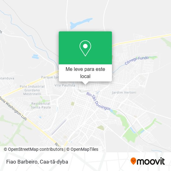 Fiao Barbeiro mapa