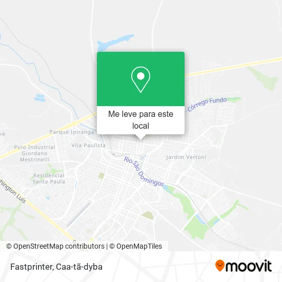 Fastprinter mapa