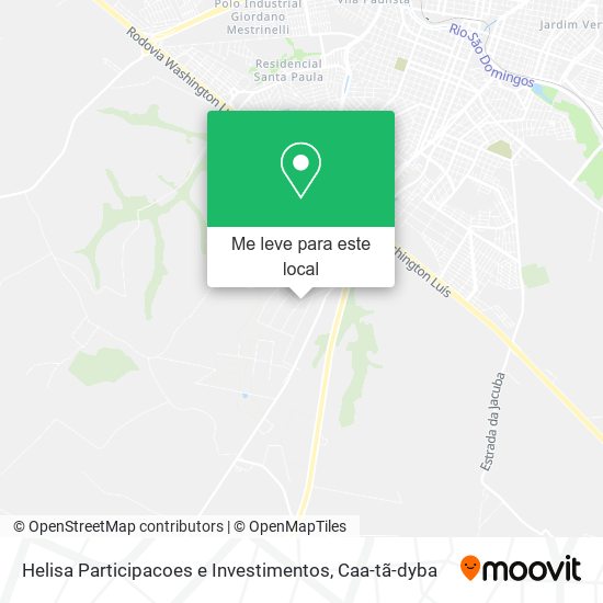 Helisa Participacoes e Investimentos mapa
