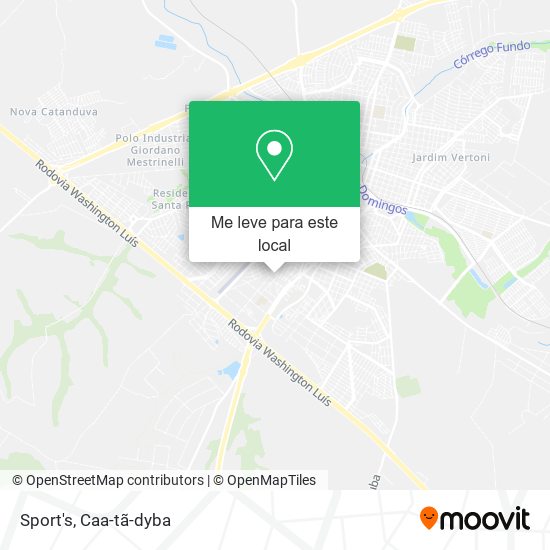 Sport's mapa