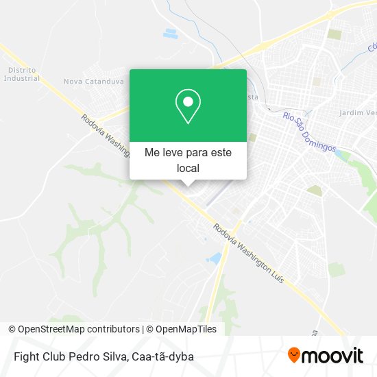 Fight Club Pedro Silva mapa