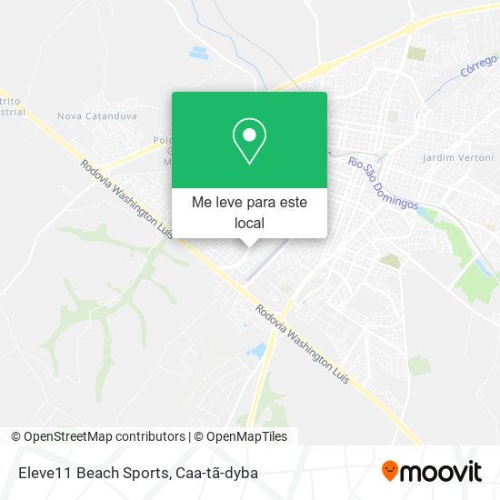 Eleve11 Beach Sports mapa