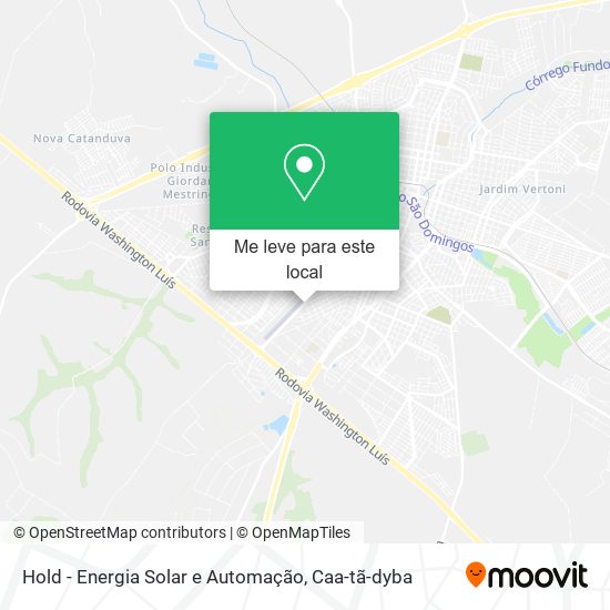 Hold - Energia Solar e Automação mapa