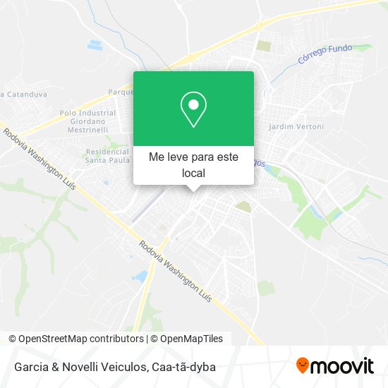 Garcia & Novelli Veiculos mapa