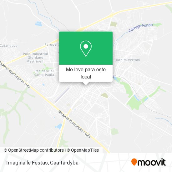 Imaginalle Festas mapa